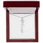 Custom Flower Name Necklace
