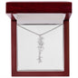 Custom Flower Name Necklace