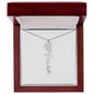 Custom Flower Name Necklace