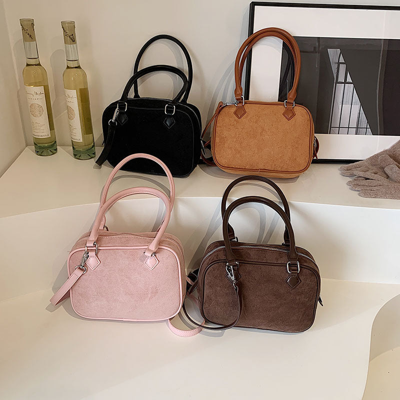 Women's Suede Crossbody Handbag