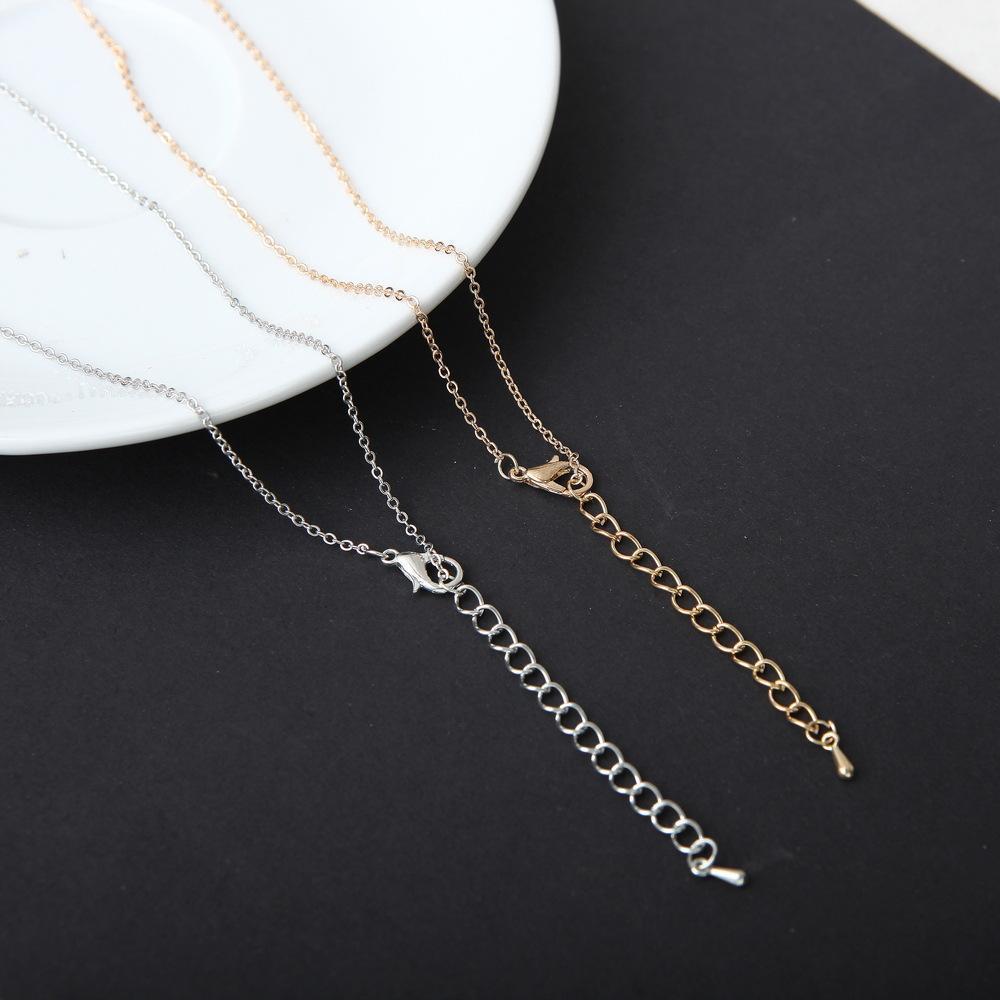 Moon and Star Adjustable Necklace
