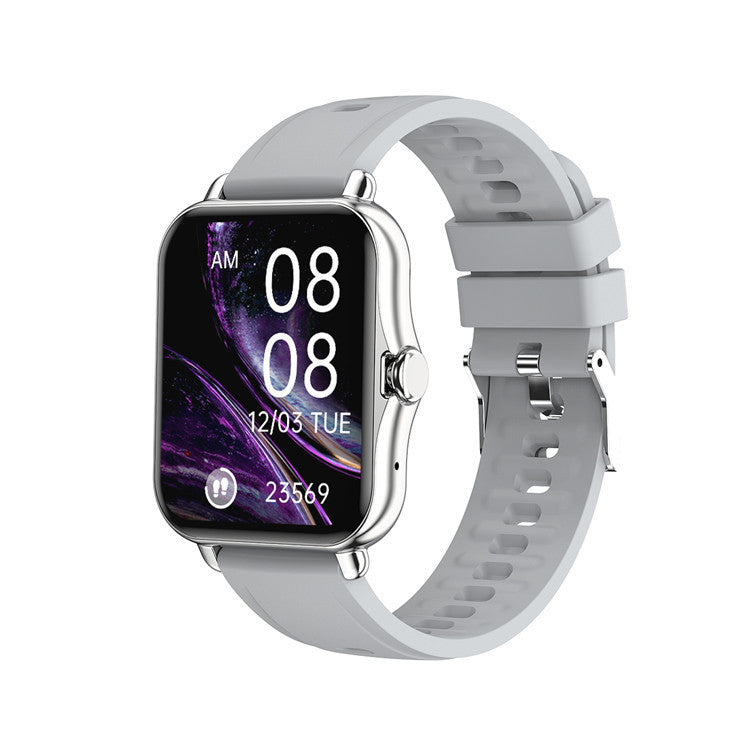 Smartwatch with Bluetooth Call, Fitness Tracker, and Multi-Language Support