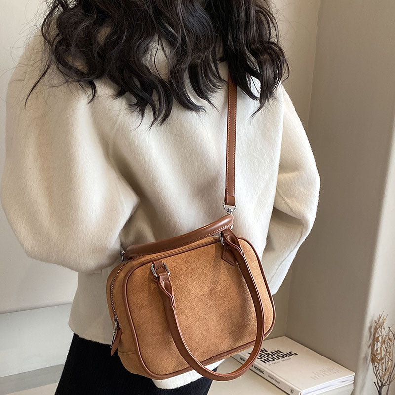 Women's Suede Crossbody Handbag