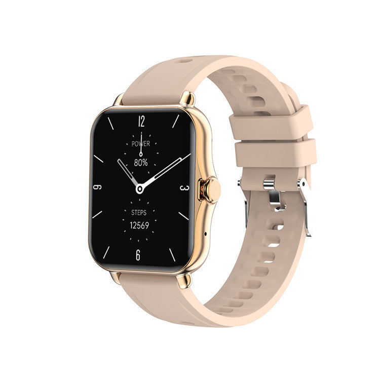 Smartwatch with Bluetooth Call, Fitness Tracker, and Multi-Language Support