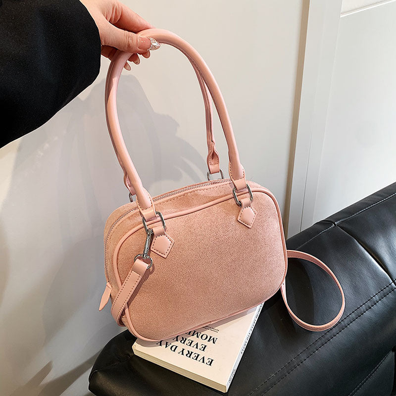 Women's Suede Crossbody Handbag