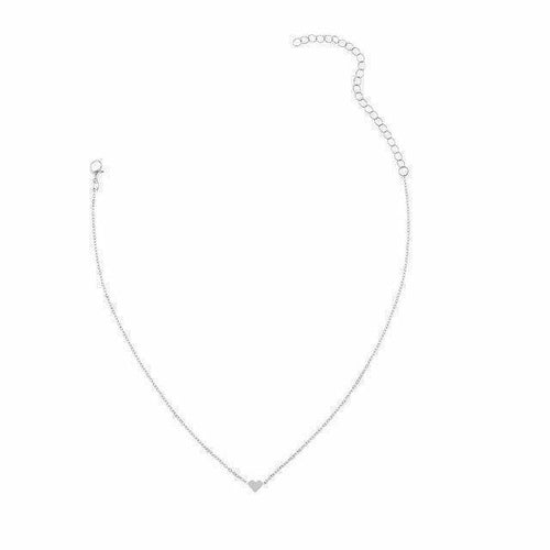 Dainty Heart Pendant Chain Necklace