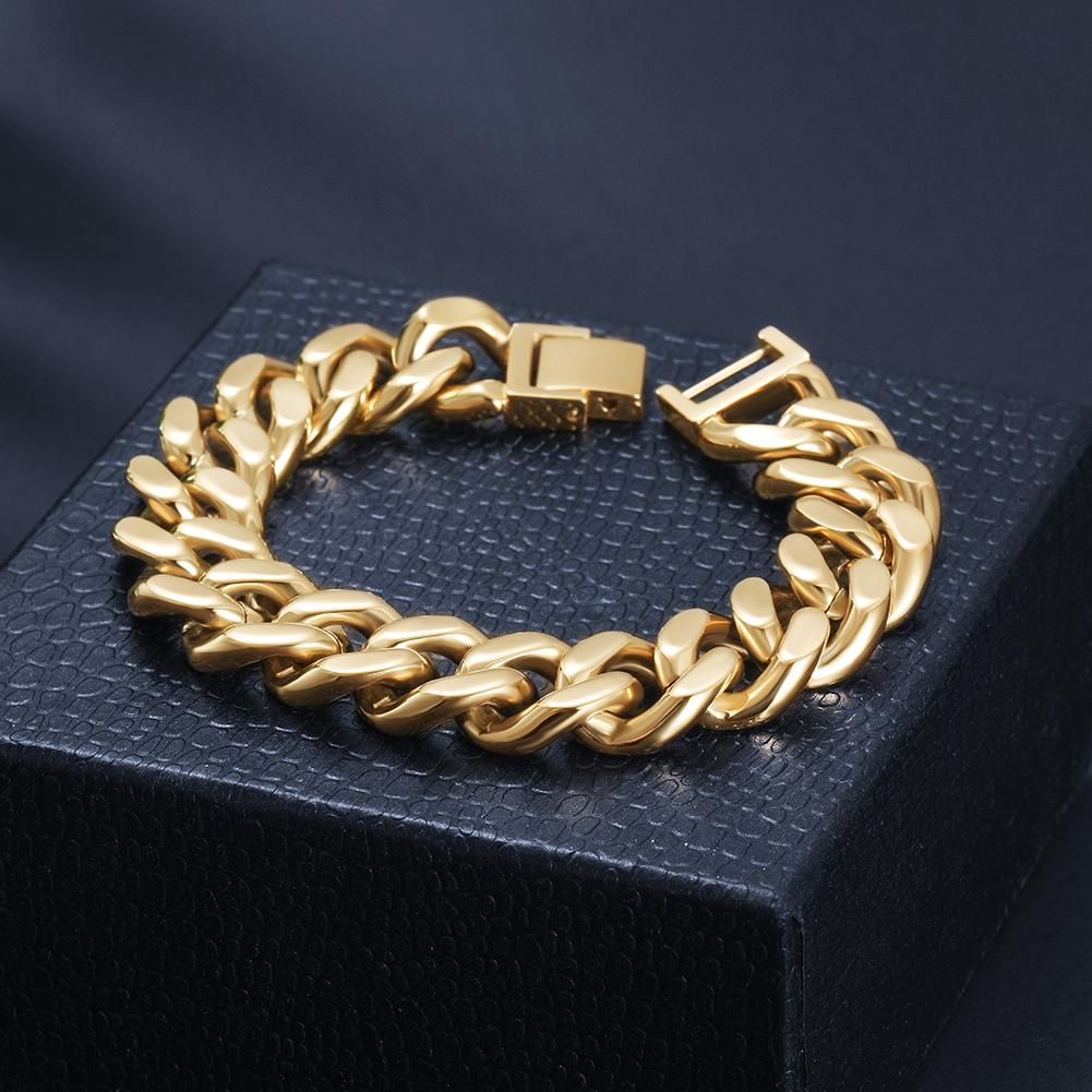 Cuban Link Stainless Steel Bracelet (7.5"/8.5")